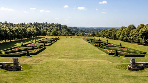 The Parterre in Summer